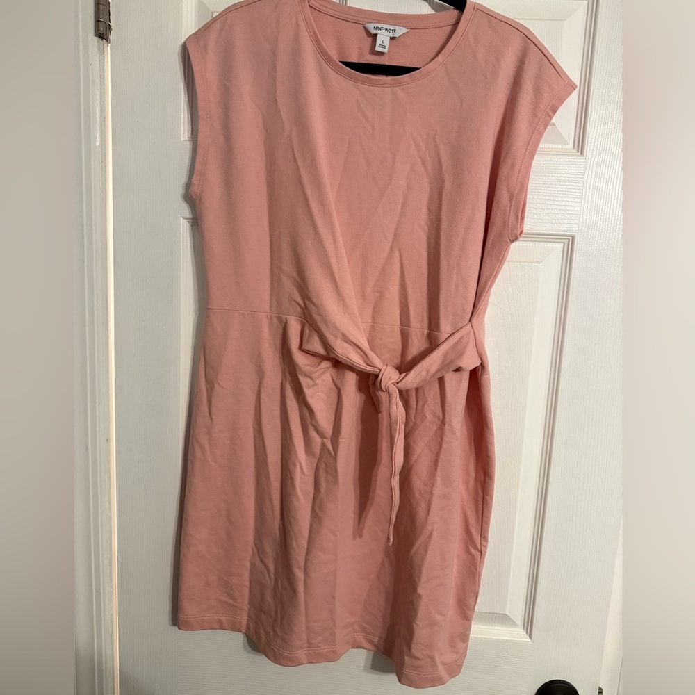 Nine West Blush Pink Mini Dress